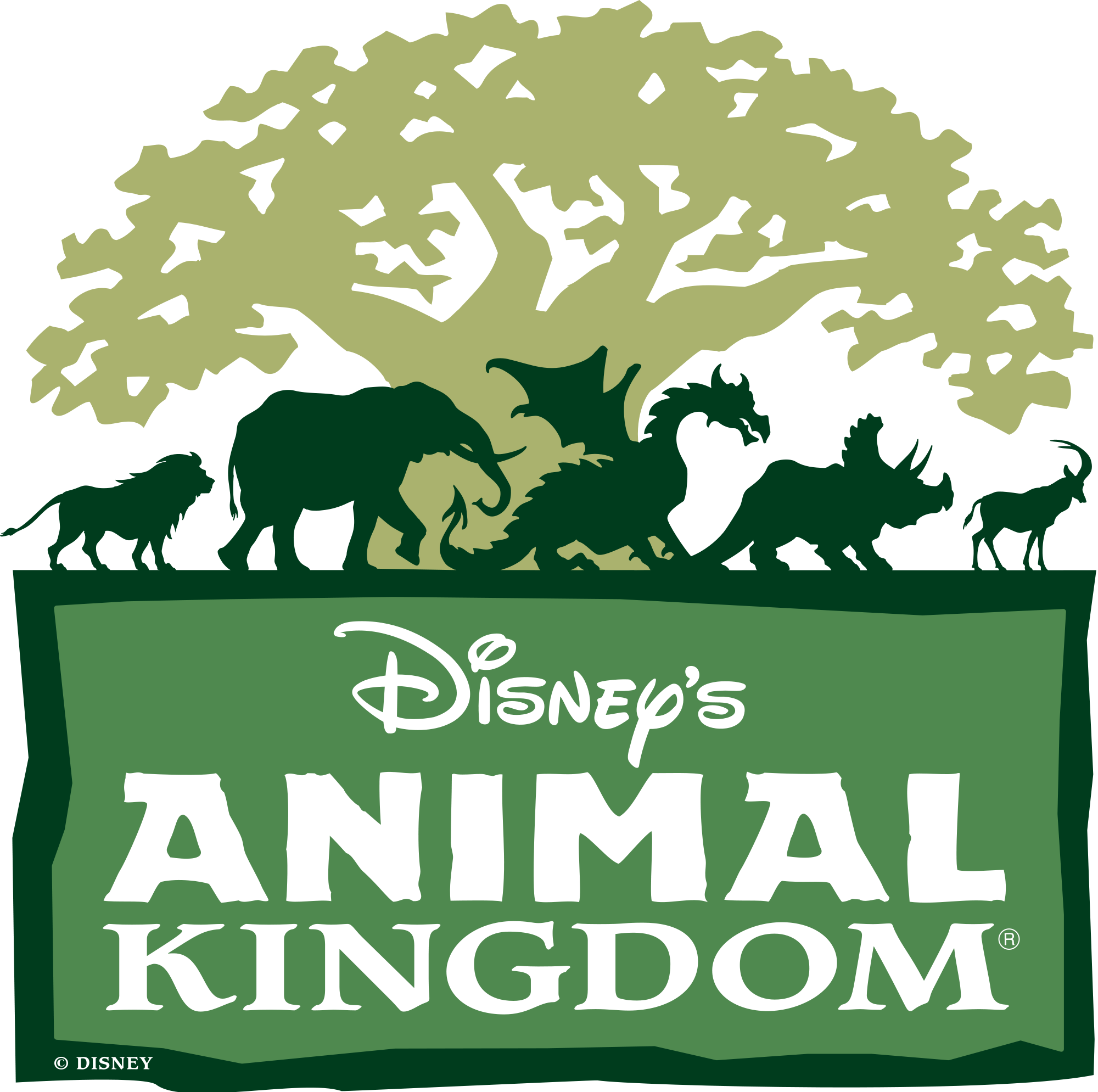 April 22, - Disney World Animal Kingdom Logo (1600x1591), Png Download