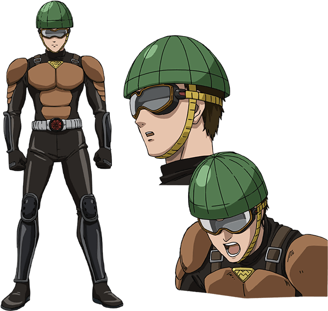 Mumen Rider Anime Gallery Onepunch Man Wiki - One Punch Man Anime Character (770x700), Png Download