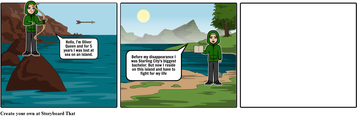 Green Arrow - Cartoon (1164x385), Png Download