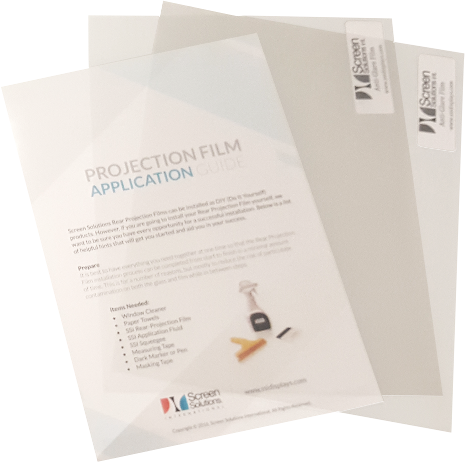 Download Antiglare Film Samples Brochure PNG Image with No