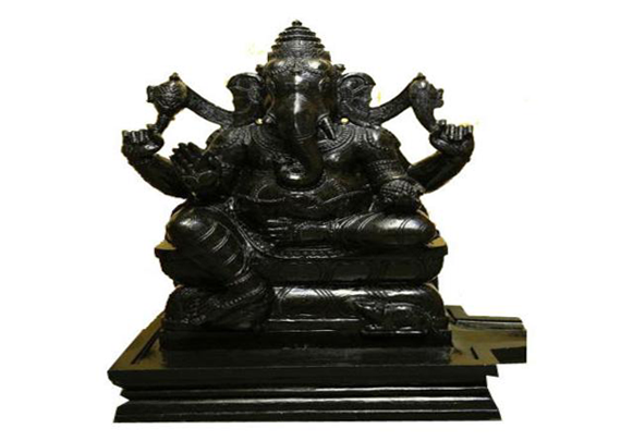 Vinayaka Statue - - Sculpture (640x440), Png Download