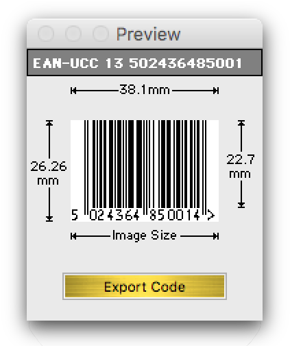 Peninsula Barcode Windows - Barcode Size (430x503), Png Download