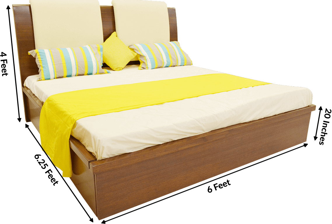 Beyond Wood Bed - Bed (1138x768), Png Download