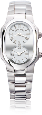 Brand Name Designer Jewelry In Statesville, North Carolina - Phillip Stein Large Stainless Steel Signature Watch, (480x430), Png Download