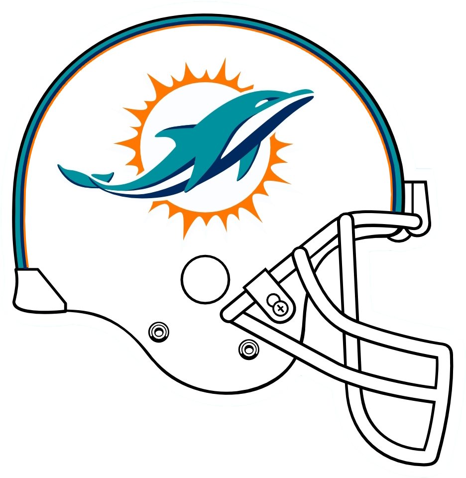 Go To Image - Miami Dolphins Helmet 2018 (1400x1200), Png Download