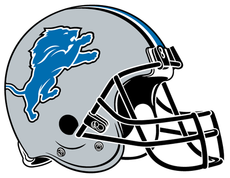 Detroit Lions To Play Atlanta Falcons In London In - Detroit Lions Helmet Logo (450x348), Png Download