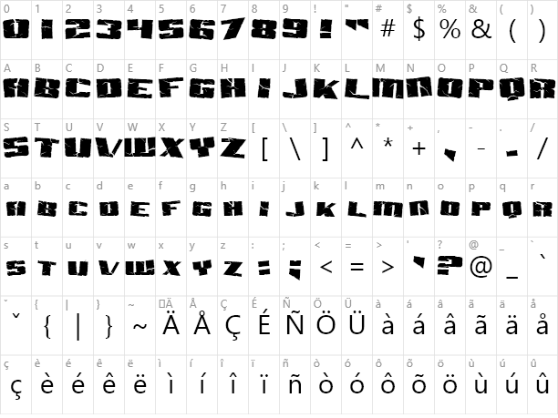 Grunge Aftershock Debris Example Aftershock Debris - Number (612x459), Png Download