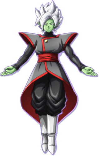 Dbfz Zamasu Portrait - Dragon Ball Fighterz Fused Zamasu (319x500), Png Download
