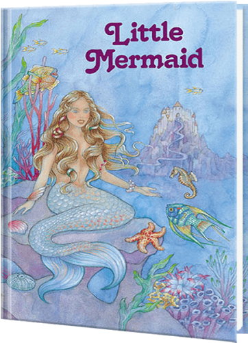 Little Mermaid Personalized Book - Fairy Tale Book The Little Mermaid (500x500), Png Download