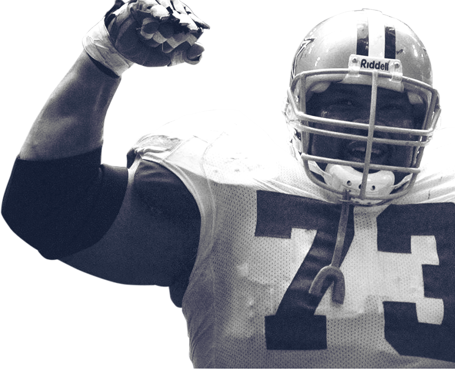 Larry Allen's Path To The Hall Of Fame Was Anything - Larry Allen (1895x1539), Png Download
