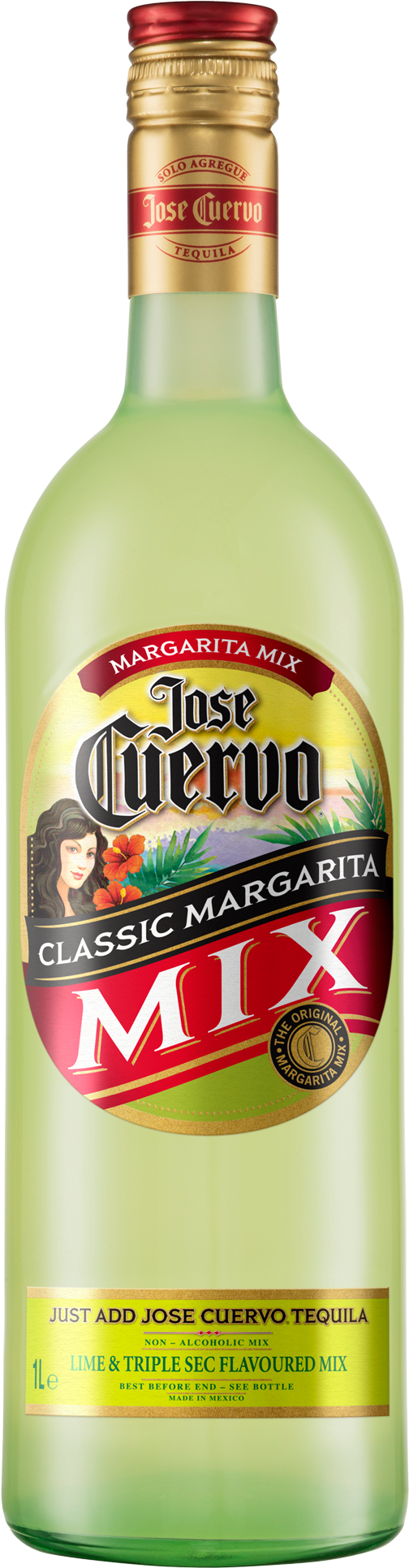 Jose Cuervo Margarita Mix 1l - Jose Cuervo Mix (1600x2000), Png Download