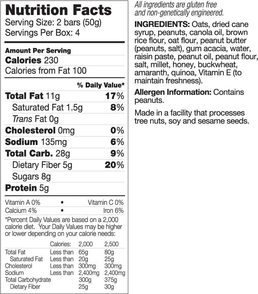 Kind Bars Dark Chocolate Chunk Granola Bars (1000x1000), Png Download