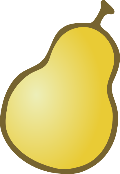 Original Png Clip Art File Pear Svg Images Downloading (414x597), Png Download