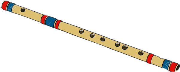 19 Flute Image Transparent Stock Bamboo Huge Freebie - Flute (602x240), Png Download