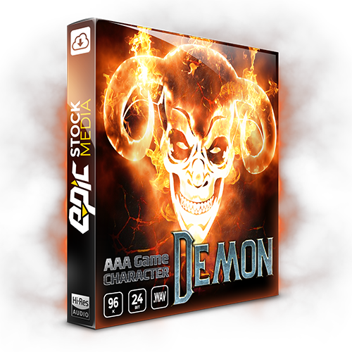 Aaa Game Character Demon - Sound Effect (500x500), Png Download