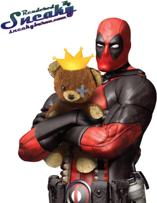 Deadpool Game - Gamer Render Png Deadpool (350x400), Png Download