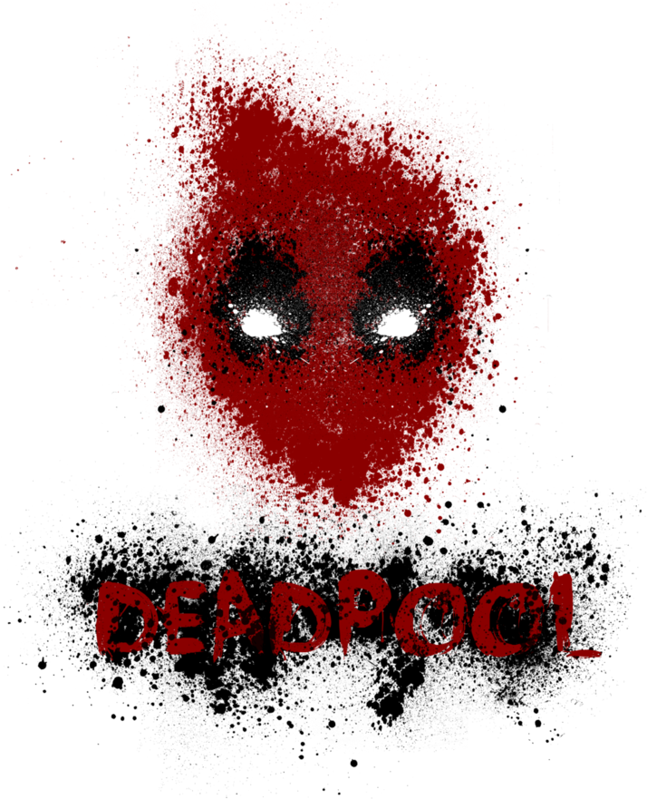 Deadpool Graffiti Deadpool, Marvel Dc, Graffiti, My - Deadpool Graffiti Png (752x1063), Png Download