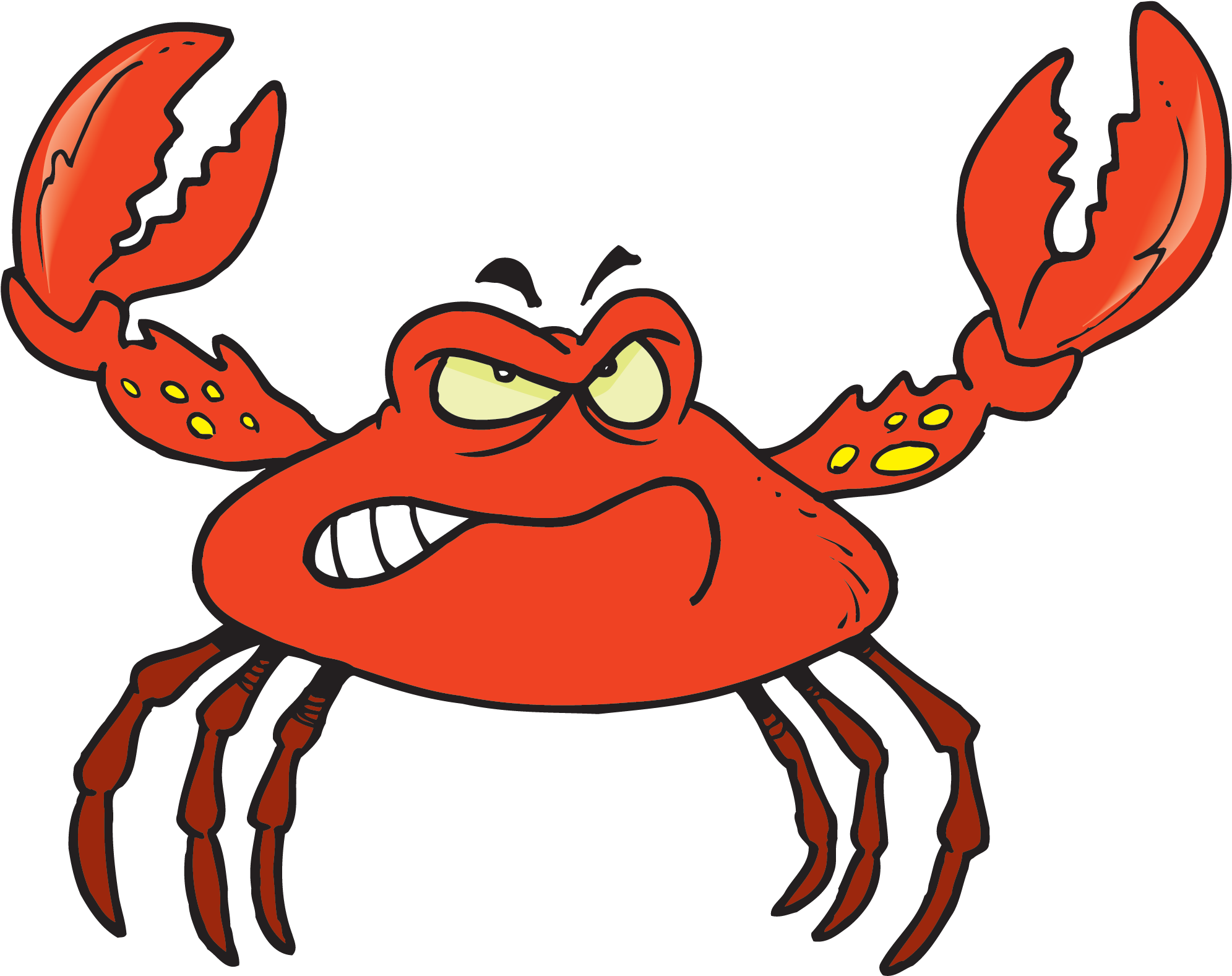 Download Crab Cartoon Crab PNG Image with No Background