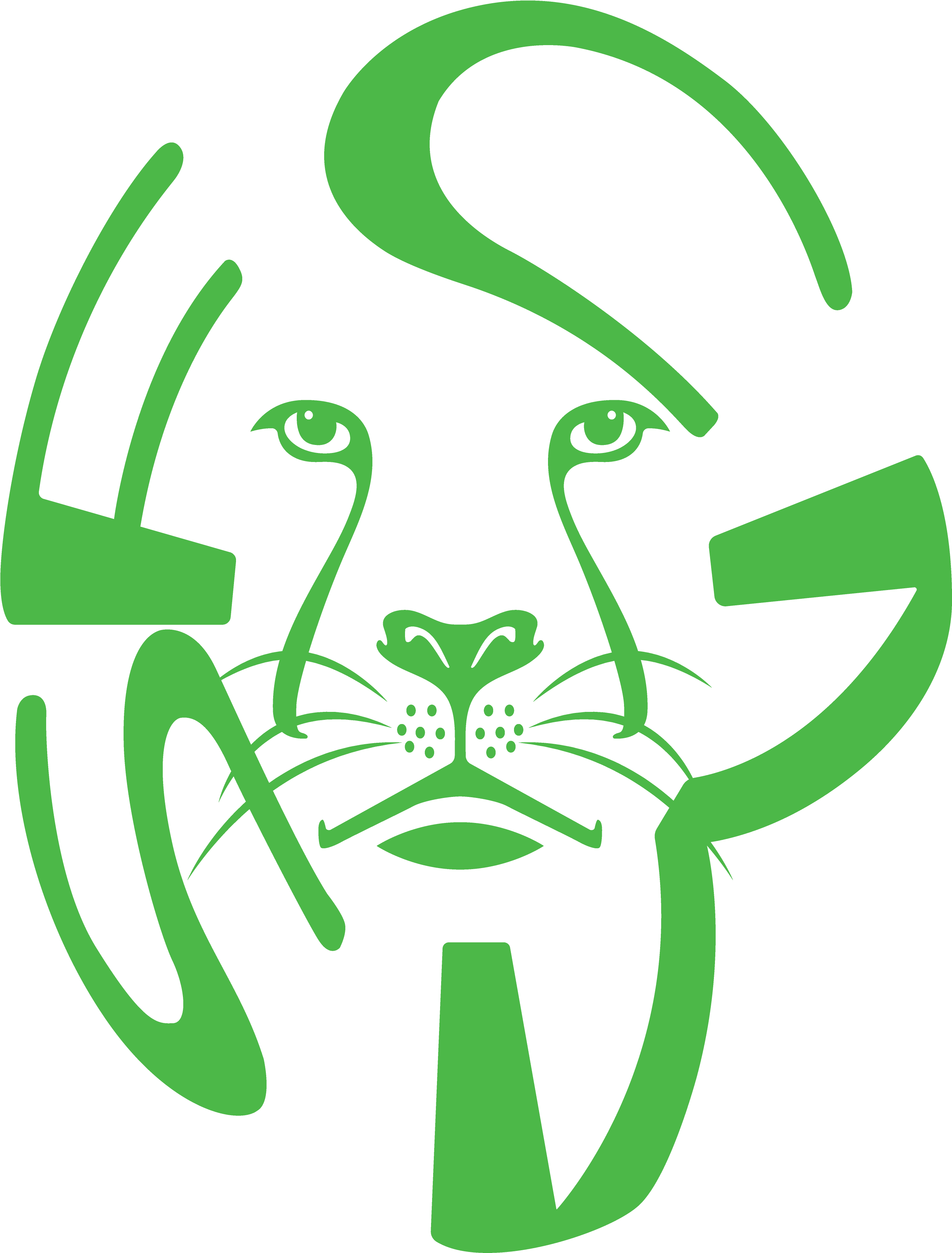 Home Of The Cubs - Franklin County Middle School (3800x4383), Png Download