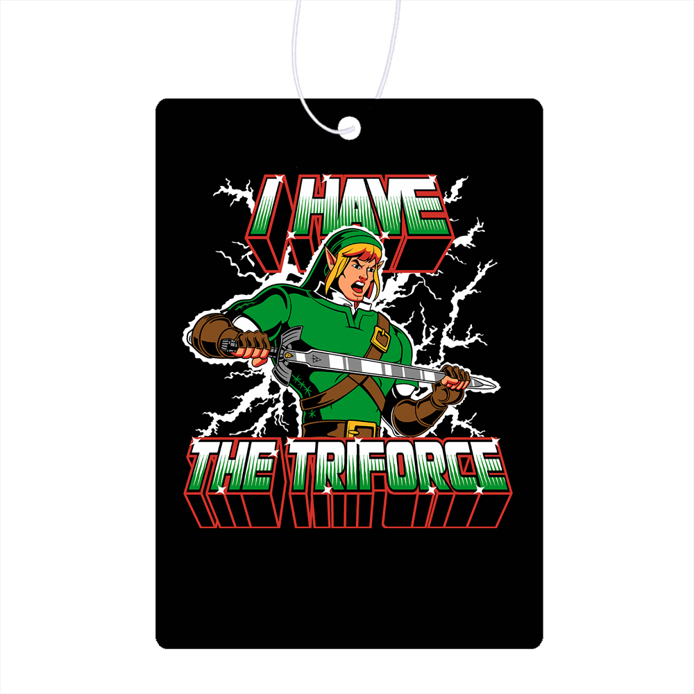 I Have The Triforce Air Freshener - He Man Vs Star Wars (1000x1000), Png Download