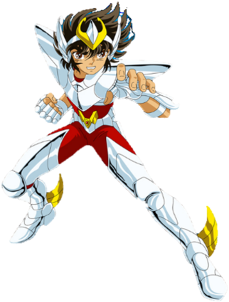Pegasus Seiya - Saint Seiya: The Hades / Saint Seiya: Meiou Hades (400x454), Png Download