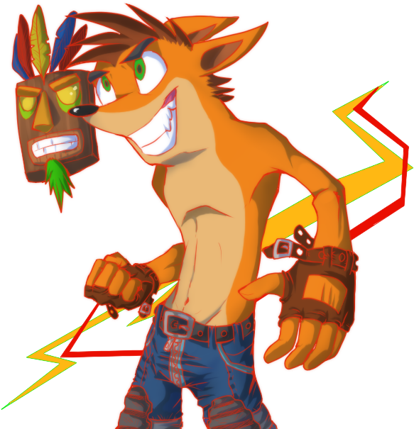 Crash Bandicoot Download Crash Bandicoot Image - Crash Bandicoot N Sane Trilogy Skylanders (647x616), Png Download