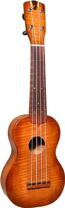 Mahogany Rose Sunburst - Ukulele (500x750), Png Download