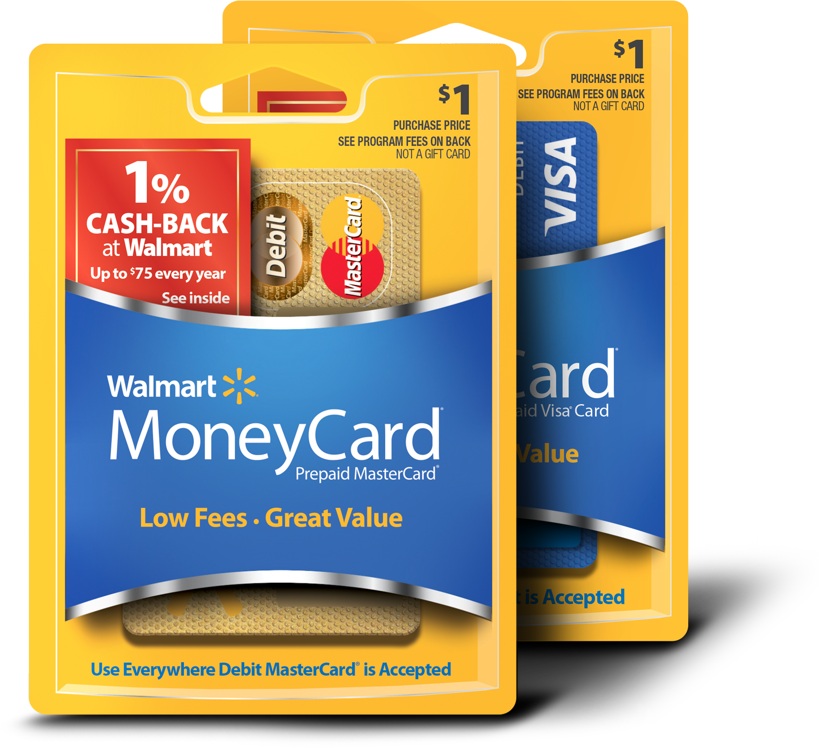 Walmart Prepaid Credit Card Login - Walmart Money Card (4000x3201), Png Download