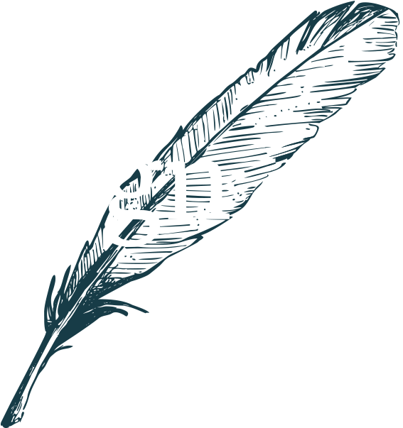 Dixon Rye Sign Up Feather (608x639), Png Download