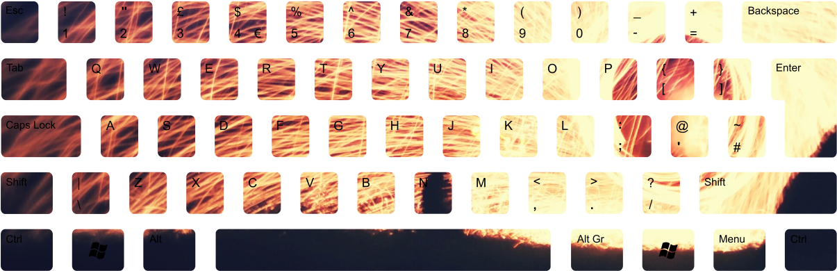 Choose Your Keycap Colors - Illustration (1495x525), Png Download