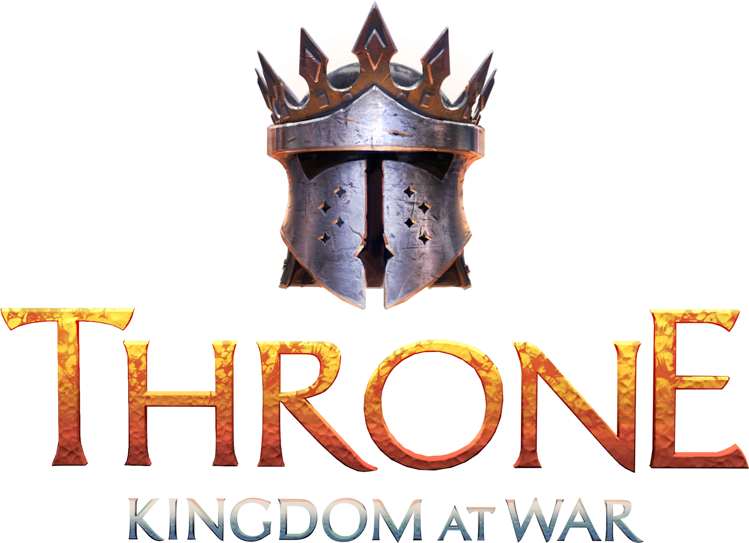 Kingdom At War Game Logo - Throne Kingdom At War Лого (1500x1100), Png Download