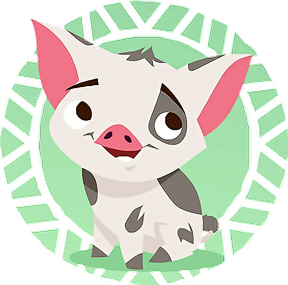 15 Moana Clipart Pua For Free Download On Mbtskoudsalg - Cerdito De Moana (582x576), Png Download