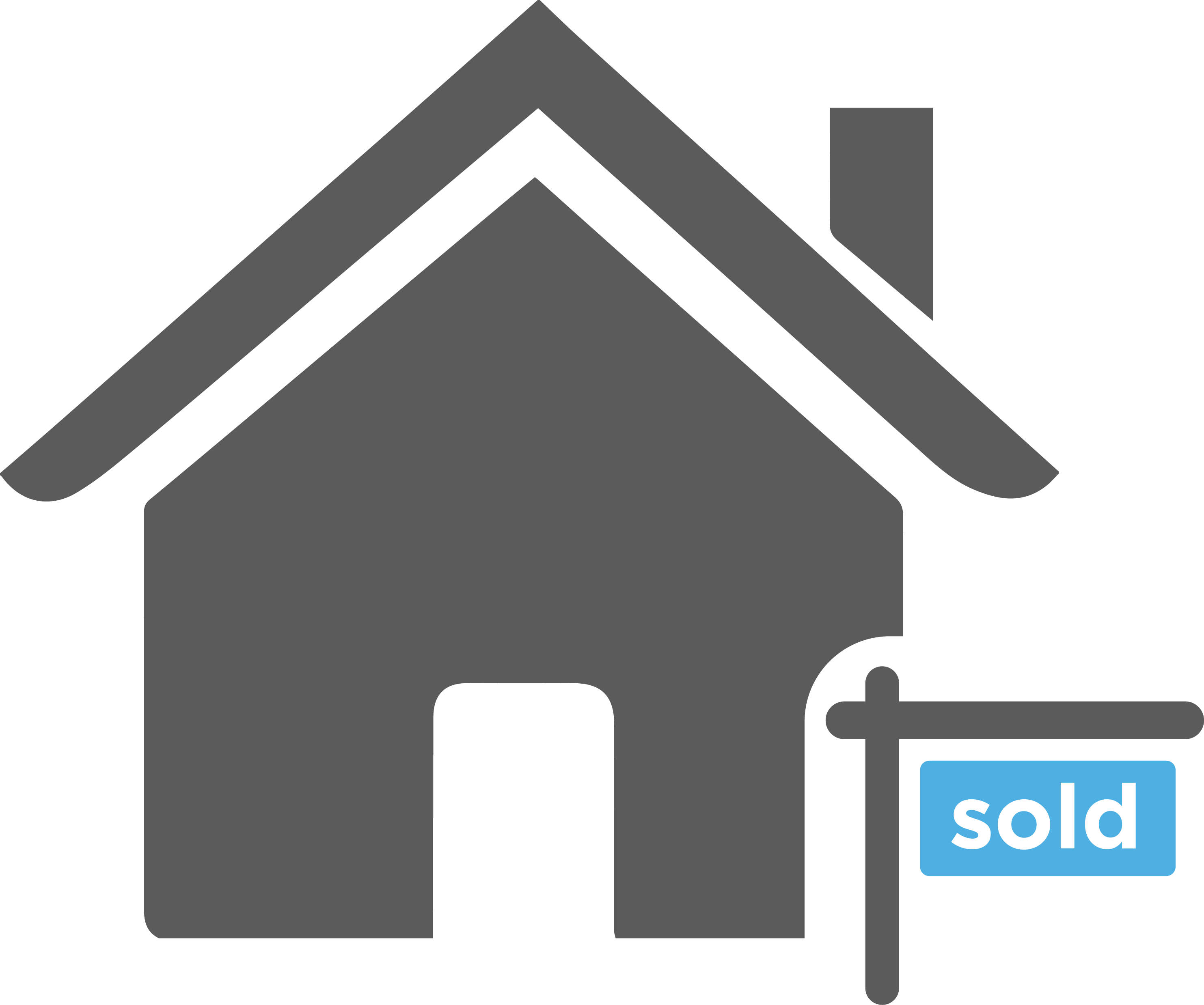 Simple House Solutions Need To Sell House Fast Dallas - Pink House Clip Art (2966x2477), Png Download