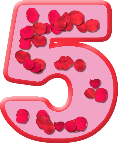 Numeral 5 Png (414x503), Png Download