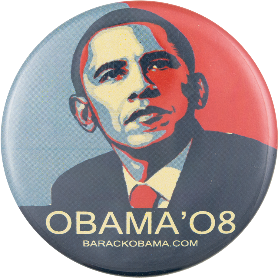 Obama Shepard Fairey - Cult Of Personality In America (1000x984), Png Download