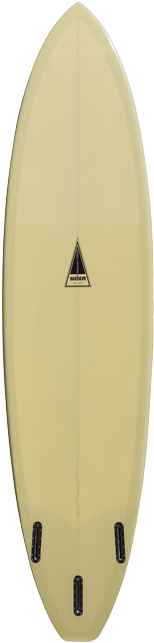 Drifter Bottom 230pxw - Surfboard (230x676), Png Download