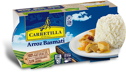 Basmati Rice - Carretilla Seafood 9.88 Oz. Each Piquillo Pepper Stuffed (466x322), Png Download