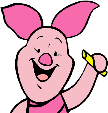 Piglet Face Painting Best Of Piglet Clip Art - Piglet Winnie The Pooh Face (400x386), Png Download
