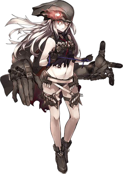 Destoyer Water Demon - Kancolle Abyssal Destroyer (300x423), Png Download