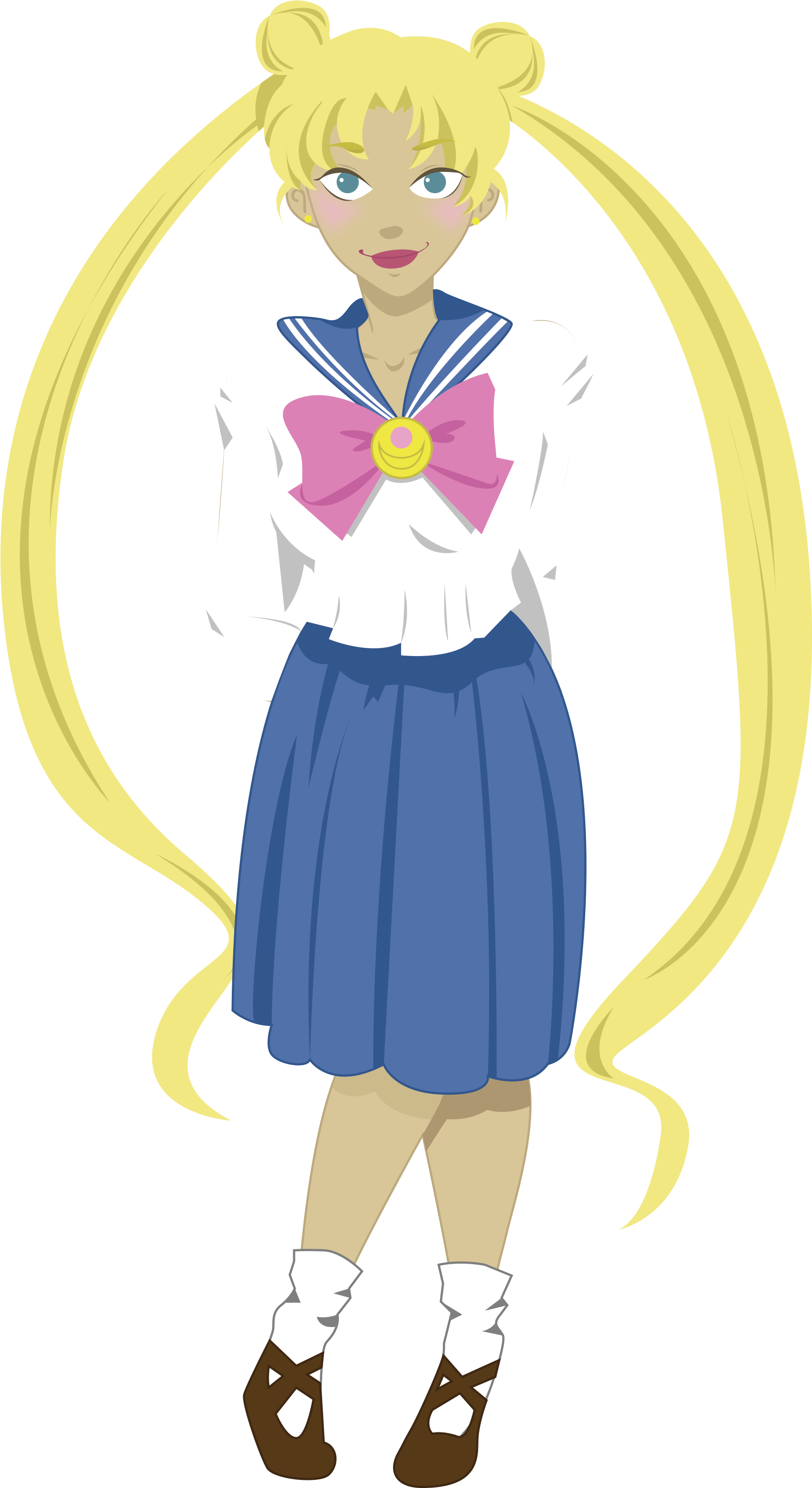 Sailor Moon © Naoko Takeuchi - Cartoon (2550x3300), Png Download