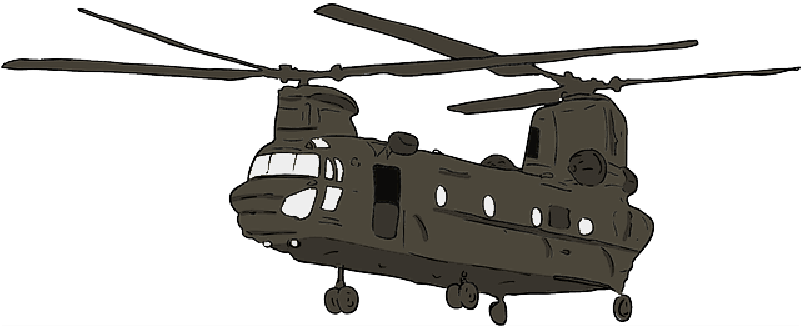 Military Helicopter Png - Chinook Helicopter Shower Curtain (800x400), Png Download