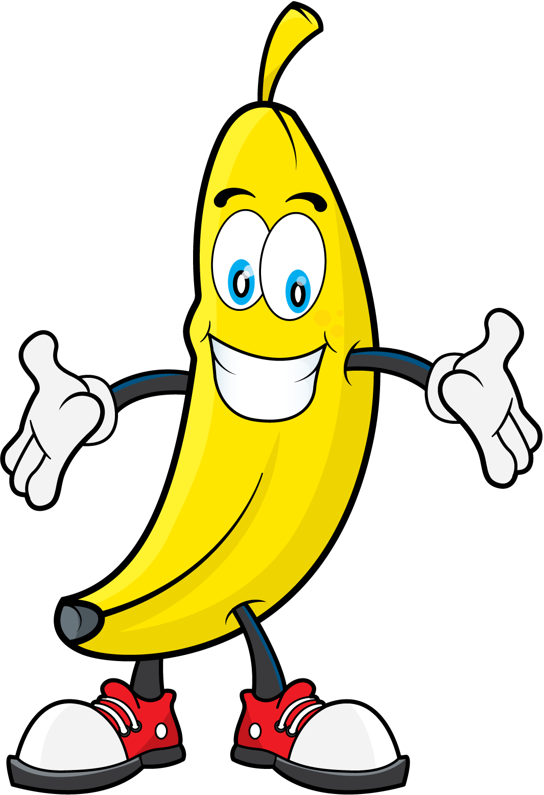 The Daily Banana - Banana Clipart (1065x1555), Png Download