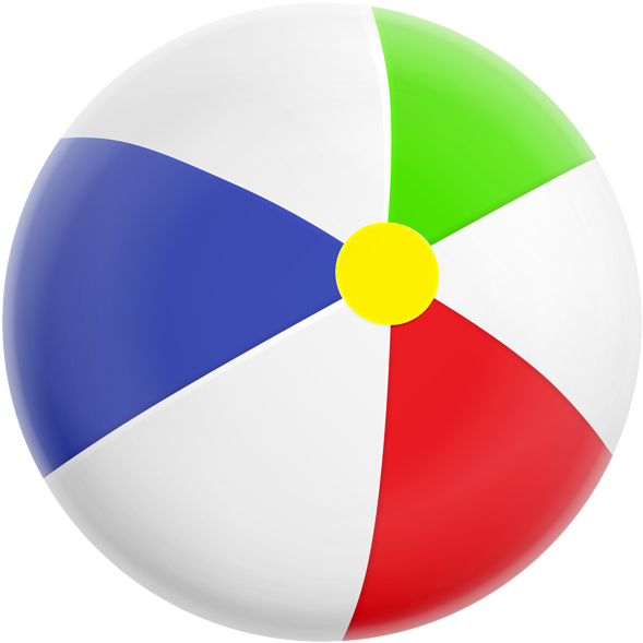 Beach Ball Png - Teth (600x598), Png Download