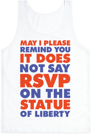 It Does Not Say Rsvp On The Statue Of Liberty Tank - Pizza Poem Roses Are Red (484x484), Png Download
