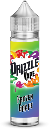 Frozen Grape Flavour 50ml Drizzle Vape E-liquids - Electronic Cigarette Aerosol And Liquid (500x500), Png Download