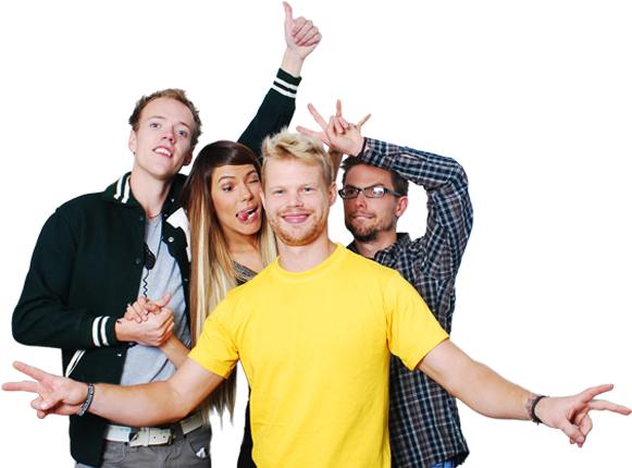 R- - Imagenes De Amigos Png (650x433), Png Download