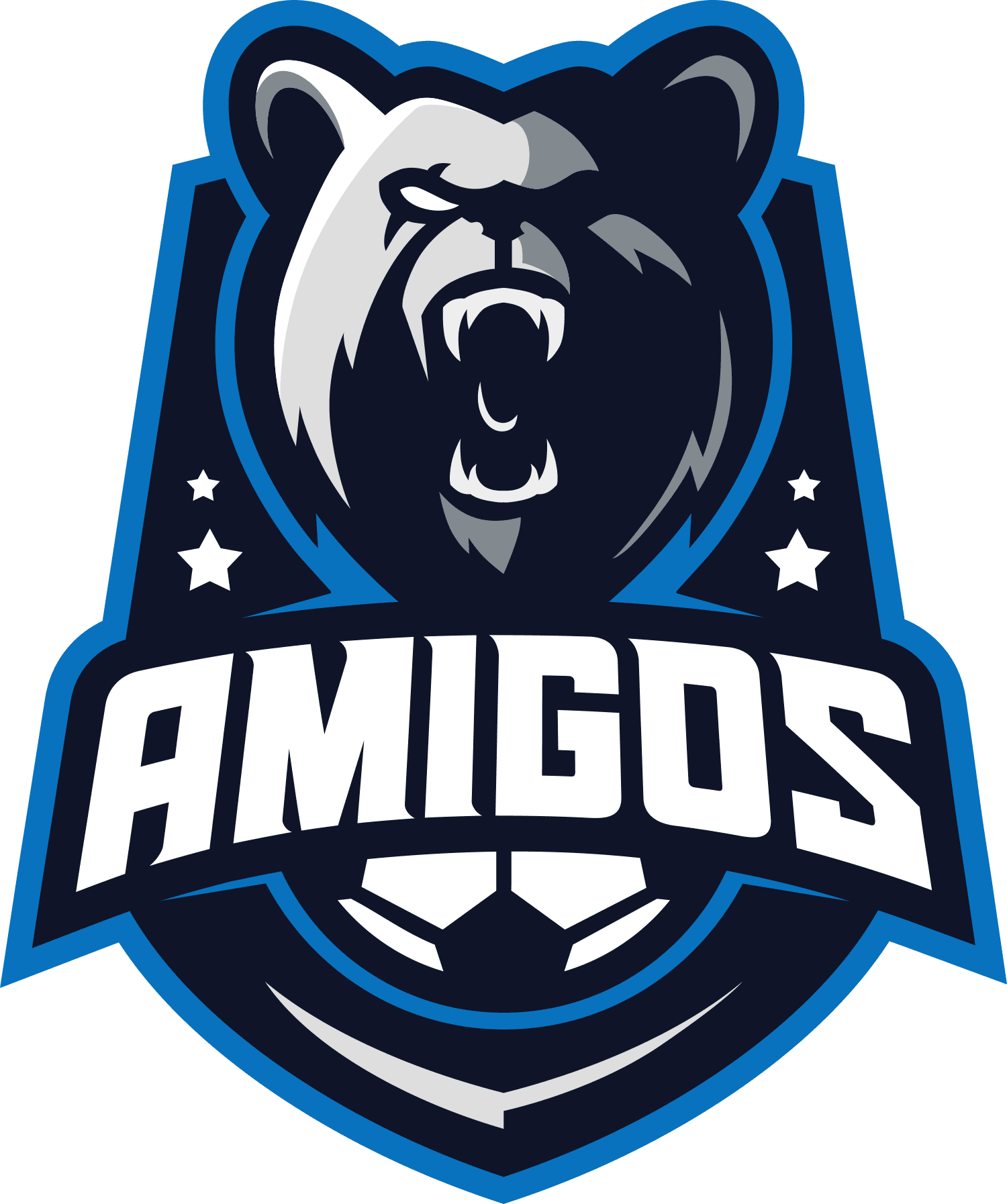 Amigos - Escudo De Los Amigos (1500x1794), Png Download