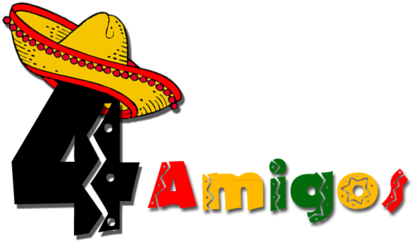 Download Four Amigos Os 4 Amigos Logo Png Image With No Background Pngkey Com