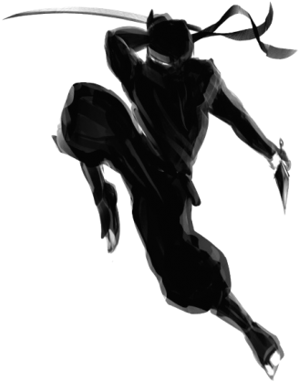 Ninja Png Image With Transparent Background - Ninja Png (400x477), Png Download