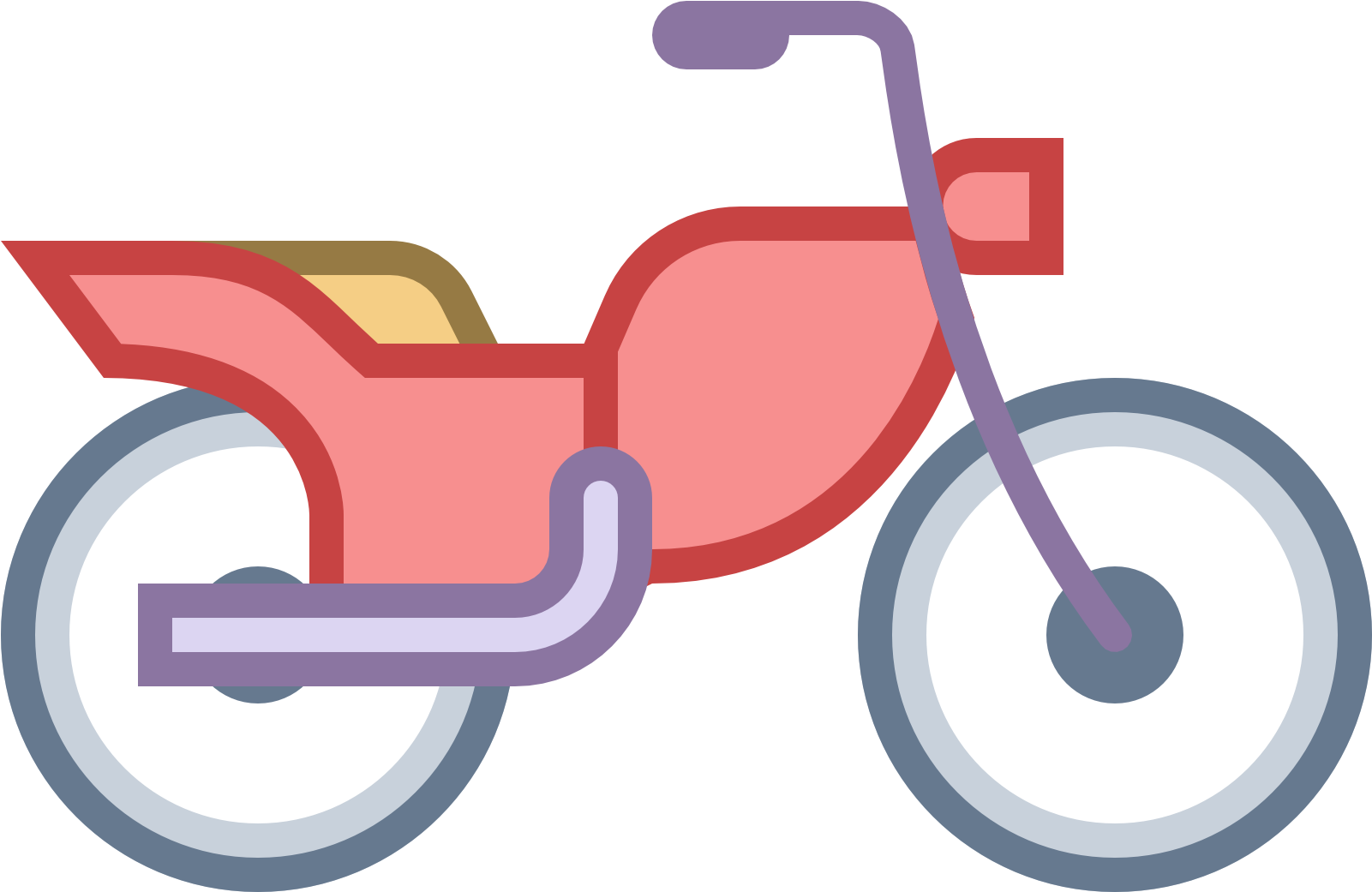 Free Motorcycle Icon Png - Motorcycle Android Icon (1600x1600), Png Download